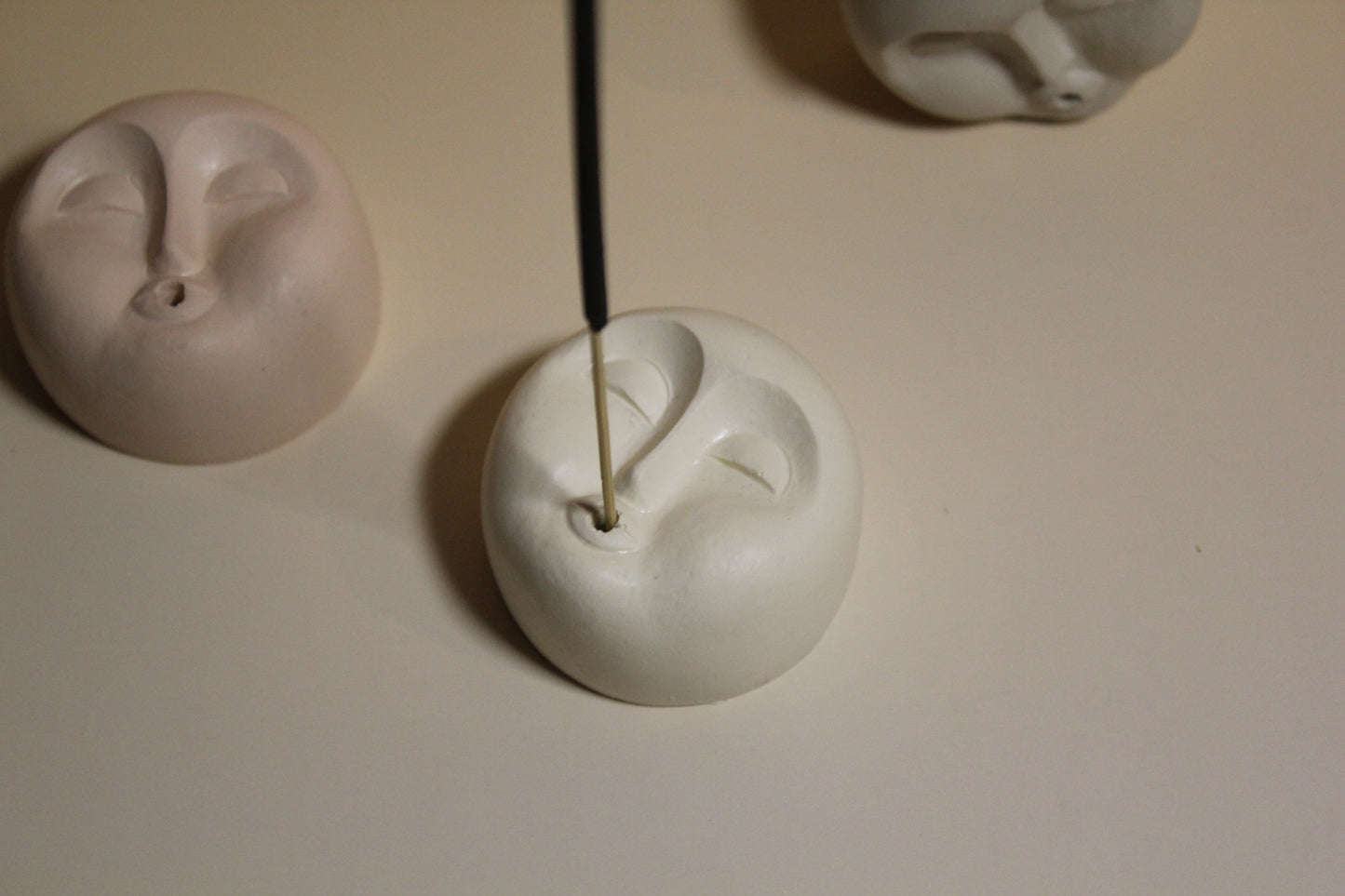 Incense holder: FACES