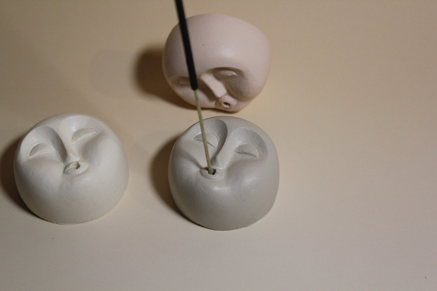 Incense holder: FACES